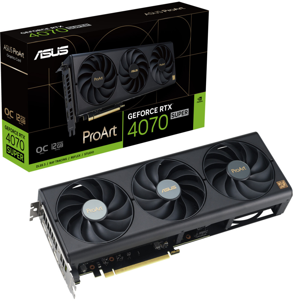 VGA Asus GeForce® RTX 4070 Super 12GB PROART OC