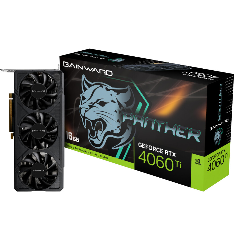 VGA Gainward GeForce® RTX 4060Ti 16GB Panther GDDR6