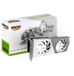 VGA Inno3D GeForce® RTX 4070 Ti 16GB SUPER TWIN X2 OC White