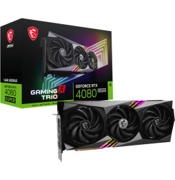 VGA MSI GeForce® RTX 4080 SUPER 16GB Gaming X Trio