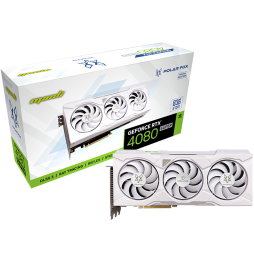 VGA Man GeForce® RTX 4080 SUPER 16GB Polar Fox - White (Triple Cooler RGB)