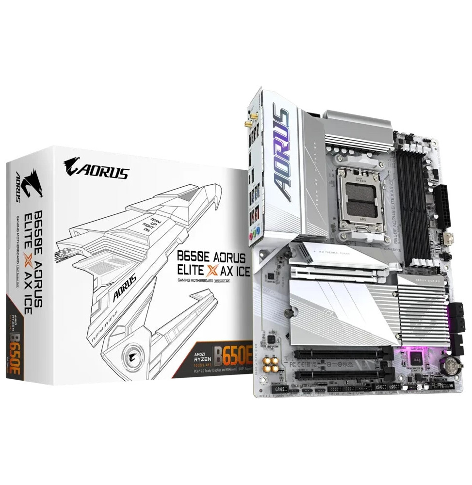 Gigabyte GA-B650E-AORUS ELITE X AX ICE (AM5) (D)