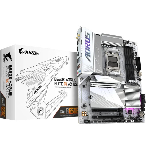 Gigabyte GA-B650E-AORUS ELITE X AX ICE (AM5) (D)