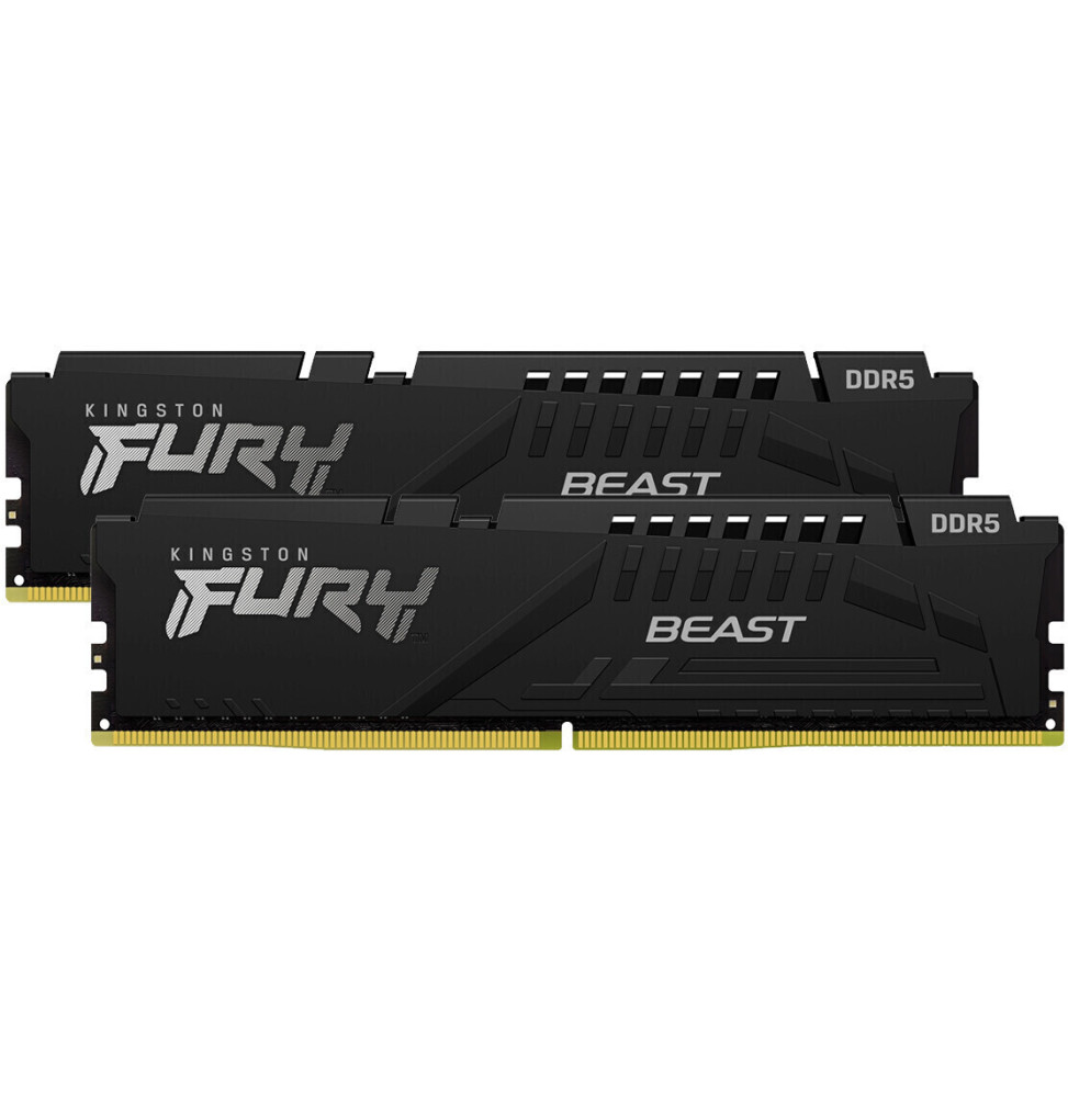 DDR5 64GB KIT 2x32GB PC 6000 Kingston FURY Beast KF560C40BBK2-64