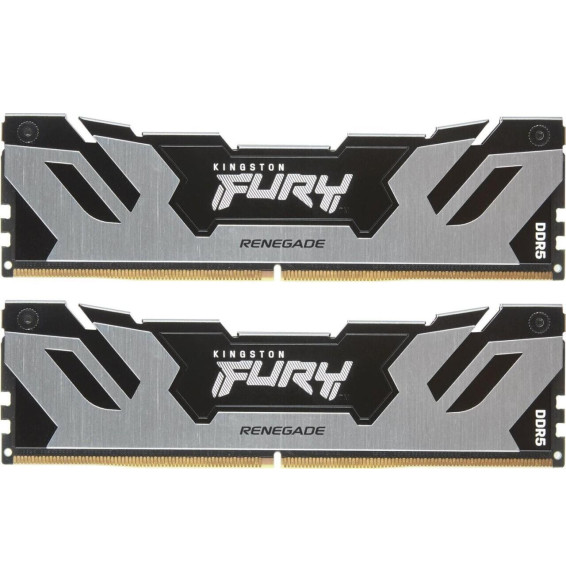 DDR5 32GB KIT 2x16GB PC 6400 Kingston Fury Renegade Silver KF564C32RSK2-32