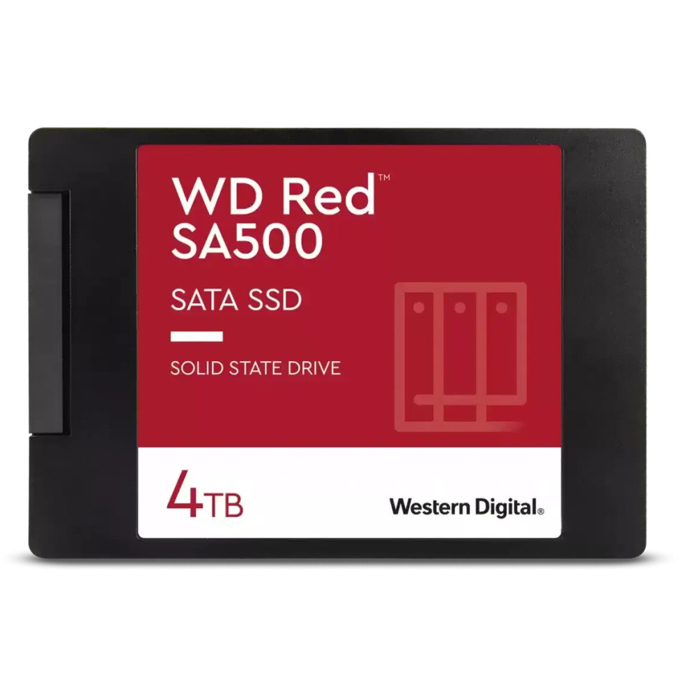 SSD WD RED SA500 4TB NAS Sata3 2,5 7mm WDS400T2R0A 3D NAND