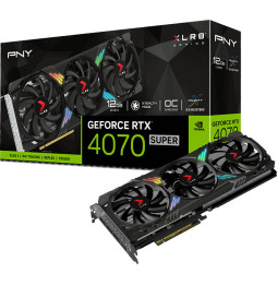 VGA PNY GeForce® RTX 4070 SUPER 12GB XLR8 Gaming Verto Triple Fan OC