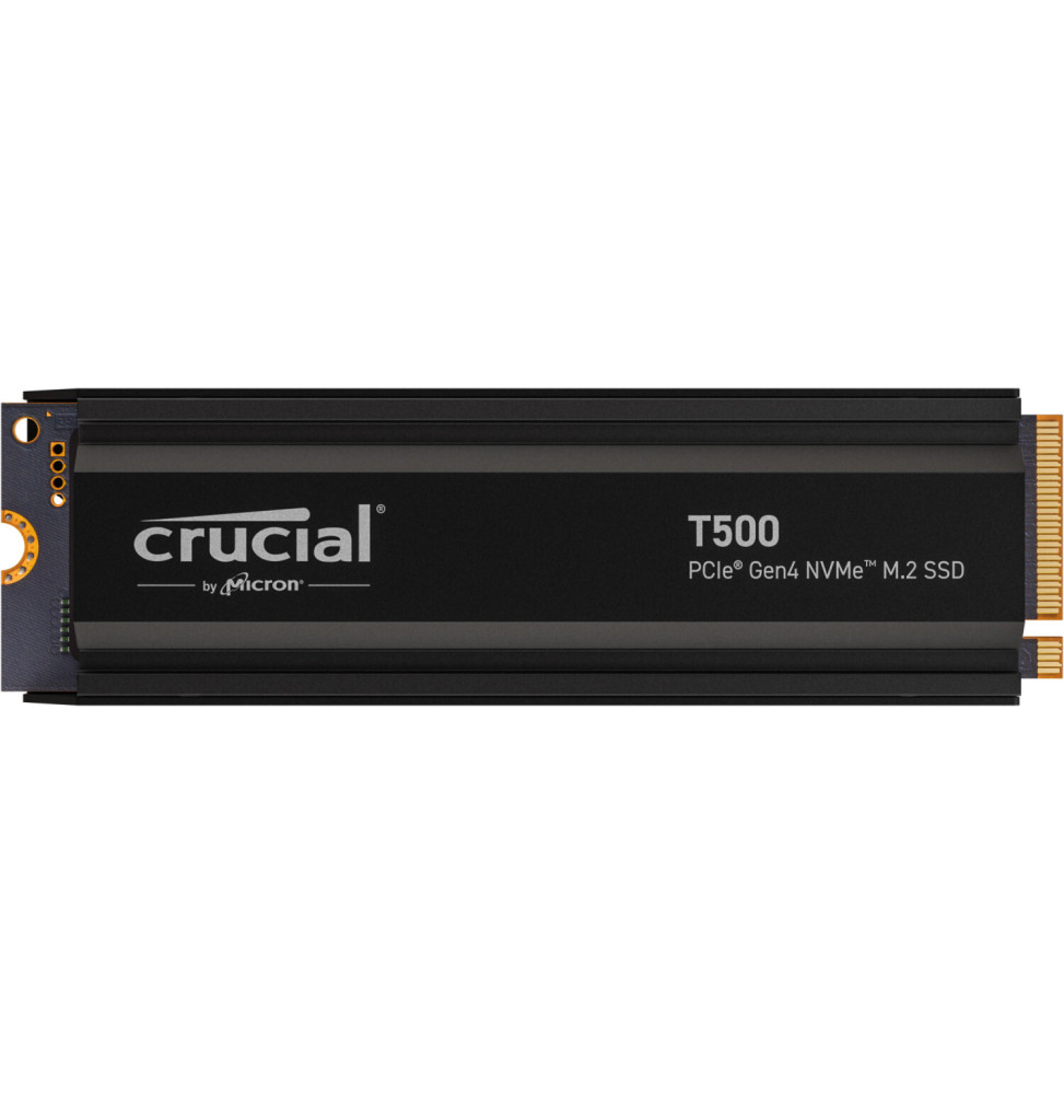 SSD Crucial 1TB T500 CT1000T500SSD5 PCIe M.2 NVME PCIe 4.0 x4 Heatsink