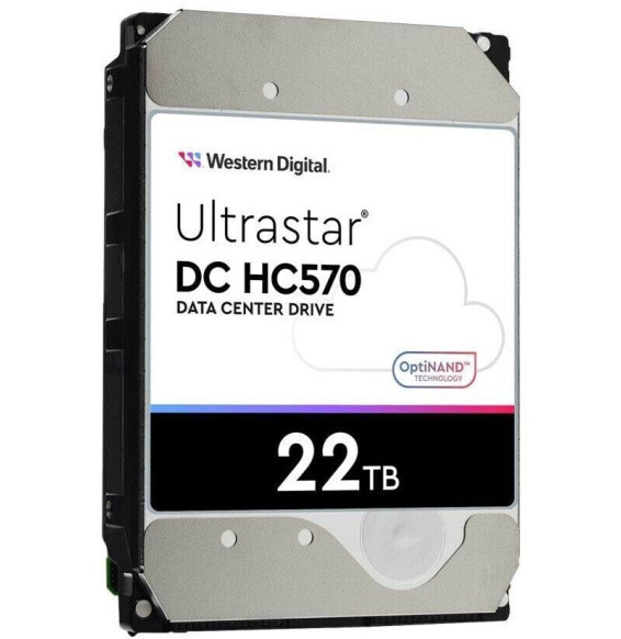 HDD WD Ultrastar DC HC570 WUH722222ALE6L4  22TB - 7200 RPM