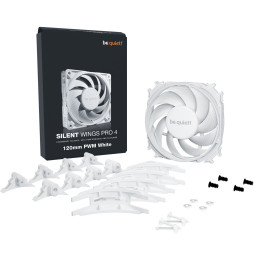 PC- Caselüfter Be Quiet SilentWings Pro 4 120mm PWM White BL118