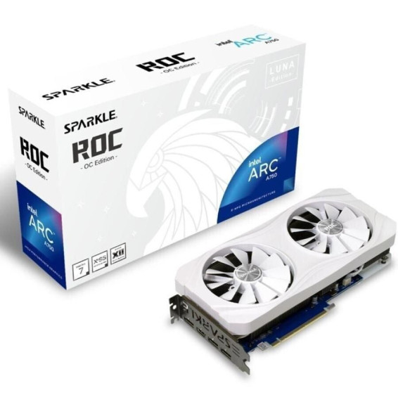 VGA SPARKLE Intel ARC A750 8GB ROC Luna OC White Edition