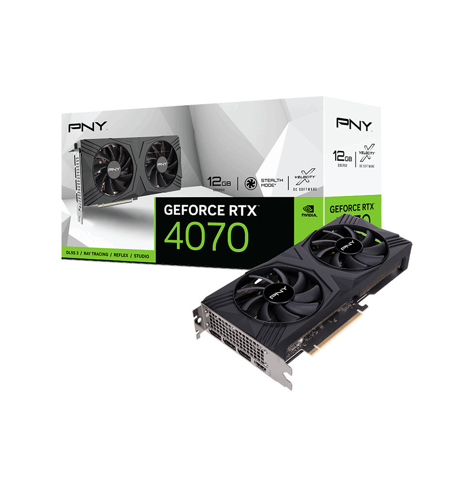 VGA PNY GeForce® RTX 4070 12GB Verto Dual Fan