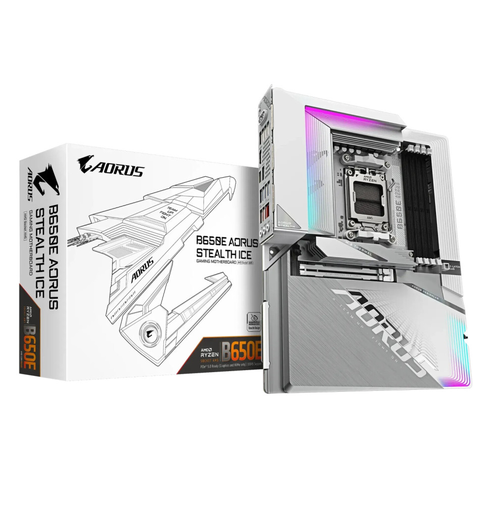 Gigabyte GA-B650E-AORUS STEALTH ICE (AM5) (D)