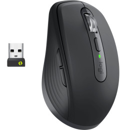 Mouse Logitech MX Anywhere 3S for Business - rechts - Laser - RF Wireless + Bluetooth - 8000 DPI - Graphit (910-006958)