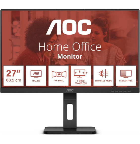 TFT AOC 27E3QAF 68.6cm (27)LED,HDMI,DisplayPort,VGA,SP