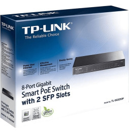 TP-Link Switch 8-port 10/100/1000 TL-SG2210P