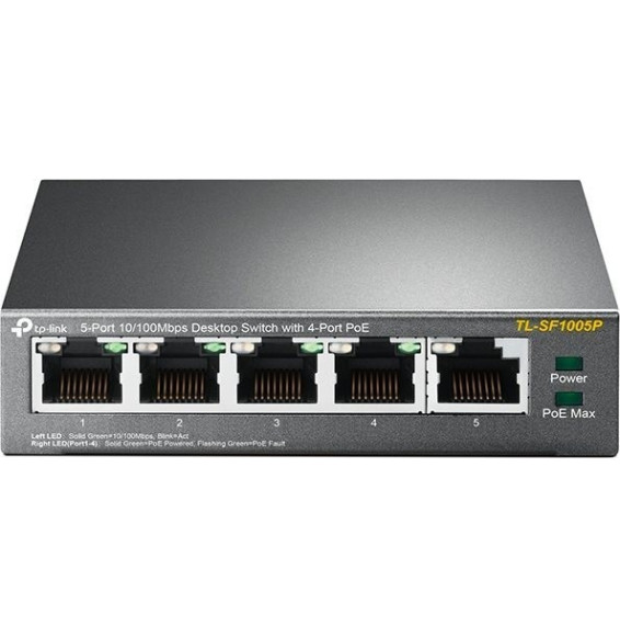 TP-Link Switcher Desktop 5-port 10/100 TL-SF1005P