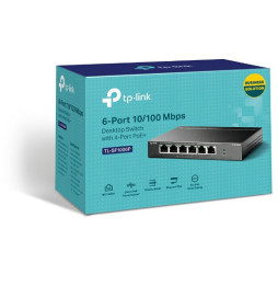 TP-Link Switch 6-Port 10/100 TL-SF1006P