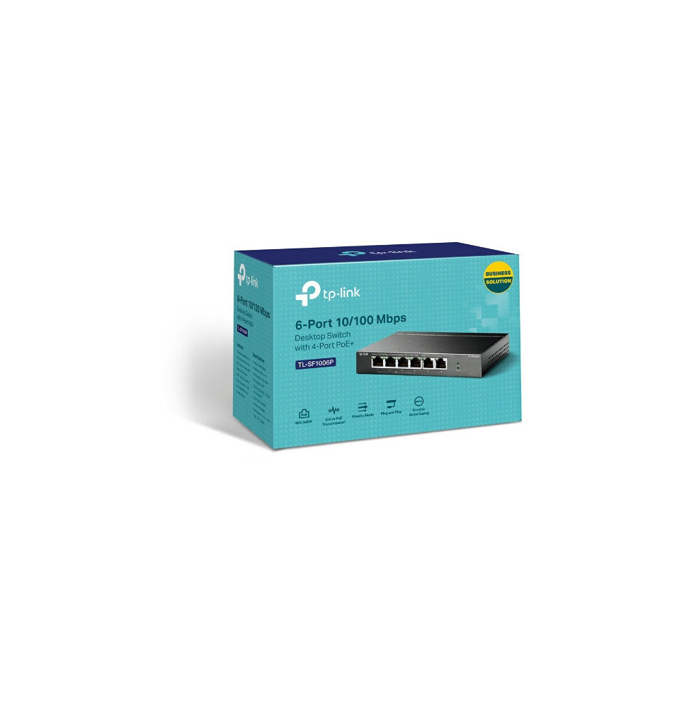 TP-Link Switch 6-Port 10/100 TL-SF1006P