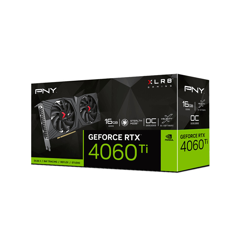 VGA PNY GeForce® RTX 4060 TI 16GB Verto OC