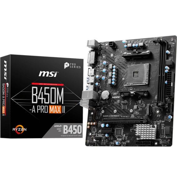 MSI B450M-A PRO MAX II (AM4) (D)