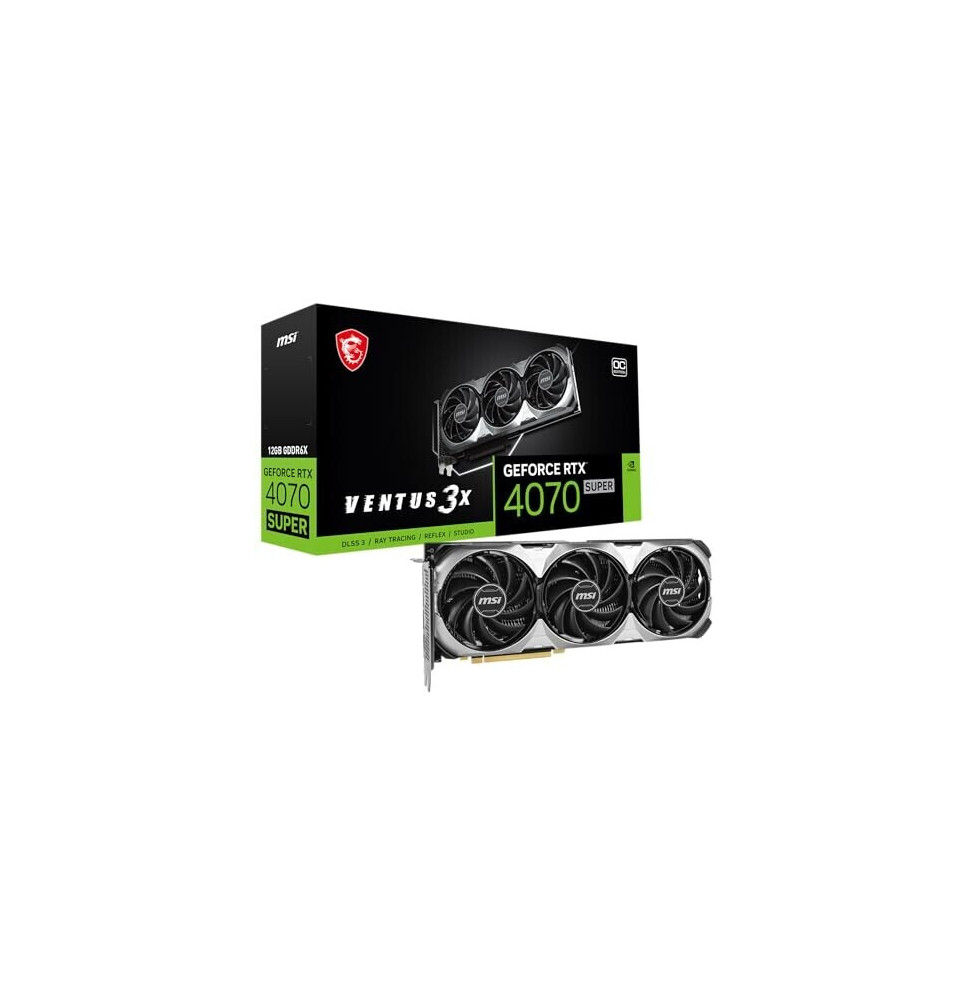 VGA MSI GeForce® RTX 4070 Super 12GB Ventus 3X OC