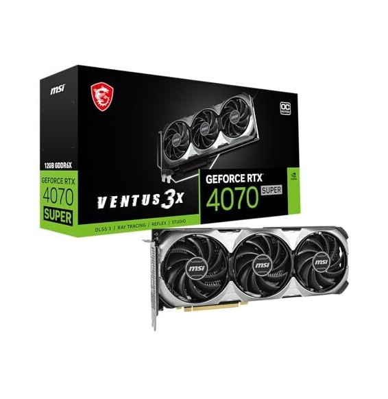 VGA MSI GeForce® RTX 4070 Super 12GB Ventus 3X OC