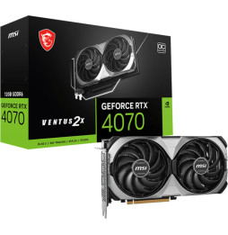 VGA MSI GeForce® RTX 4070 12GB Ventus 2X E1 12G OC