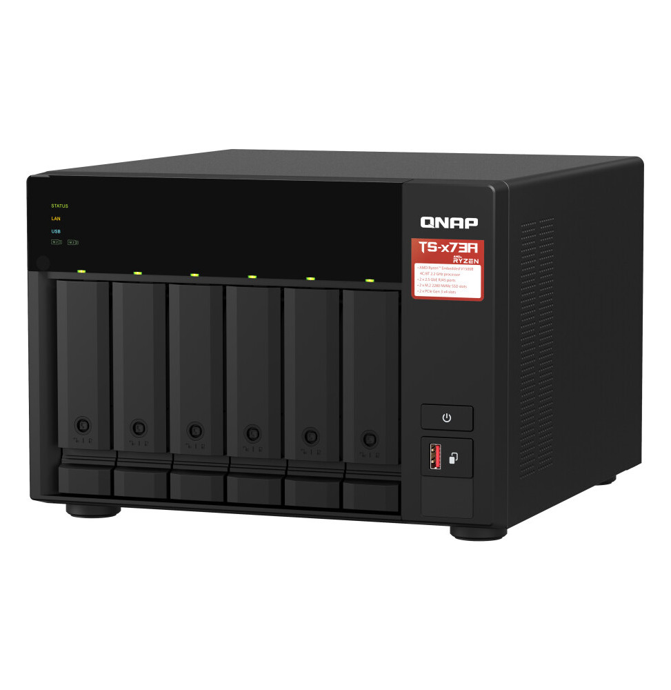 NAS Server QNAP TS-673A-SW5T