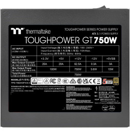 Power Supply Thermaltake TOUGHPOWER GT 750W Gold ATX3.1 PS-TPT-0750FNFAGE-3