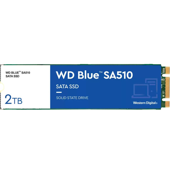 SSD WD Blue 2TB SA510 Sata3 M.2 WDS200T3B0B