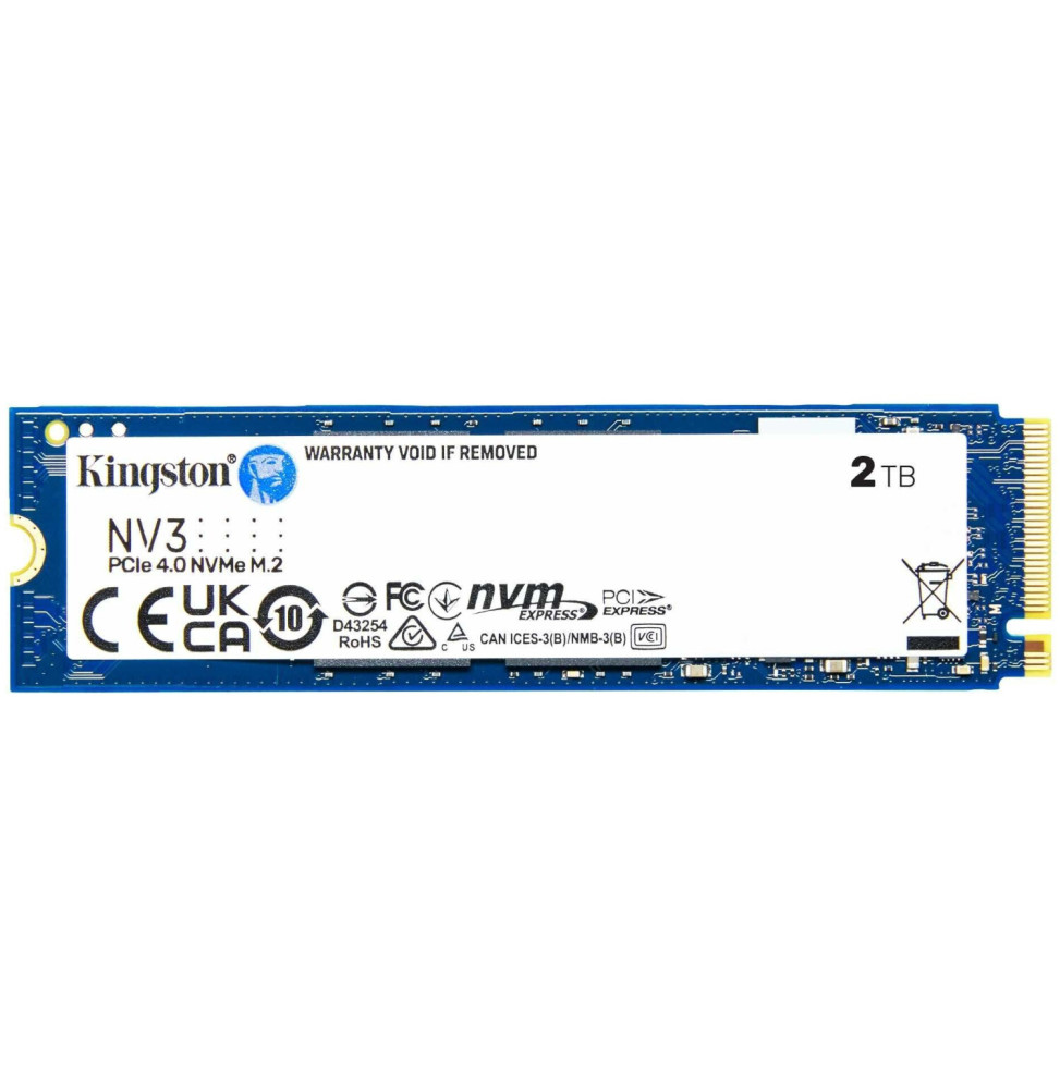 SSD Kingston NV3 2TB Kingston SNV3S/2000G M.2 PCIe 4.0 NVMe