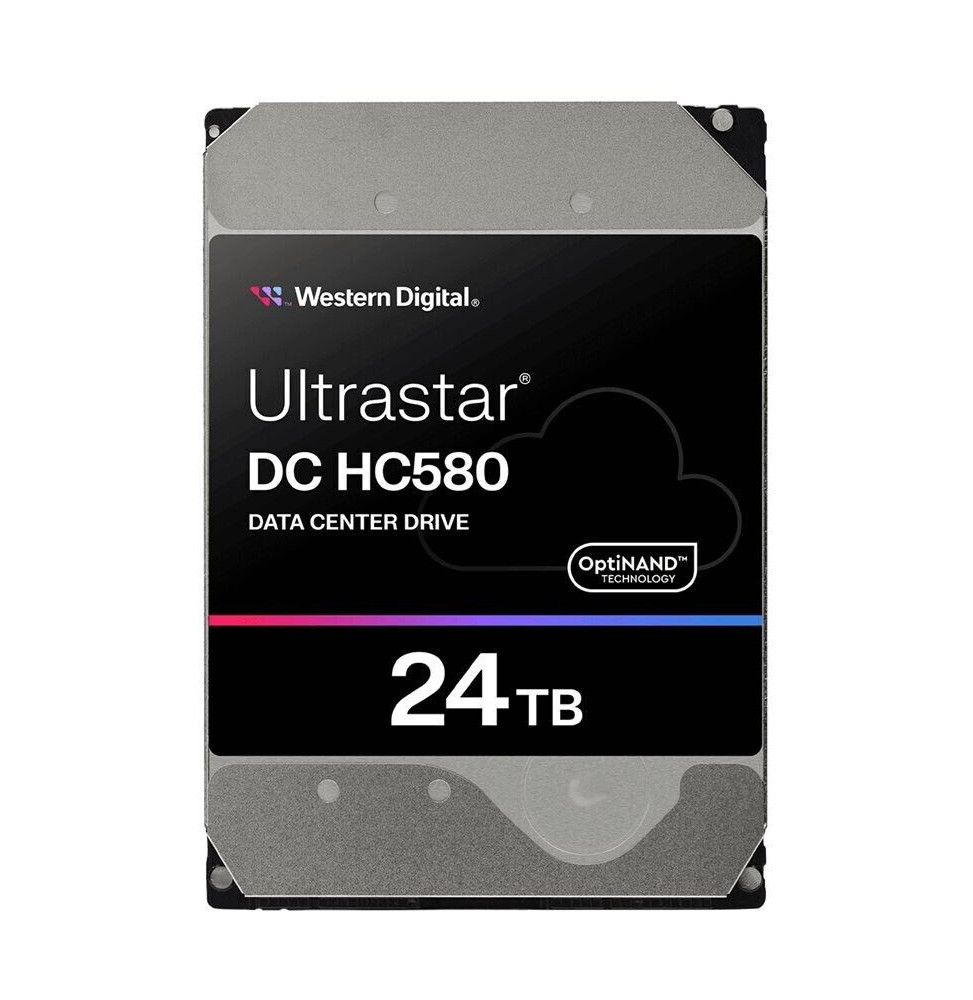 HDD WD Ultrastar DC HC580 WUH722424ALE6L4 - Festplatte - 24 TB - intern - 3.5 (8.9 cm)