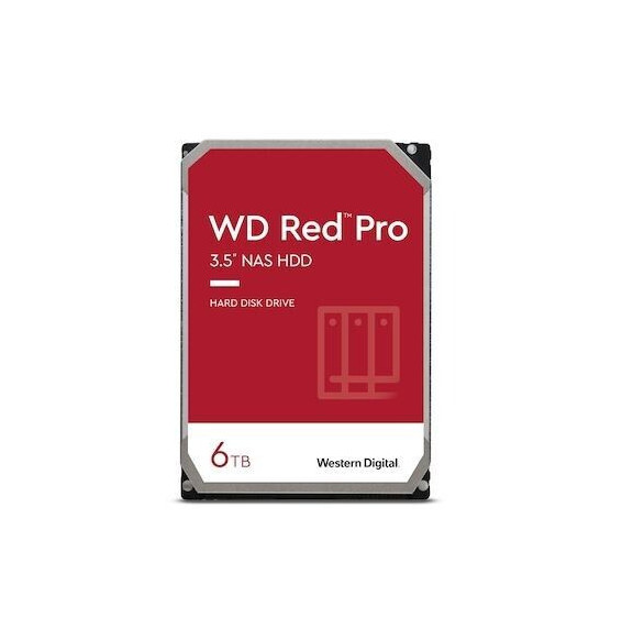 HDD WD Red Pro WD6005FFBX 6TB/8,9/600/72 Sata III 256MB (D) (CMR)