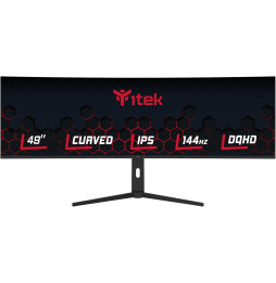 Monitor ITEK GGC - 49" CURVED R3800- DQHD 5120x1440 UltraWide- IPS- 144Hz- 32:9- 1ms