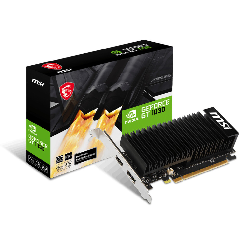 VGA MSI GeForce® GT 1030 4GB 4GHD4 LP OC