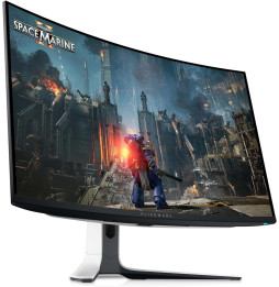 Alienware AW3225QF 32" 4K UHD (3840x2160) 1700R Monitor Gaming Curvo, 240Hz, QD OLED, 0.03ms, NVIDIA G-SYNC Compatible