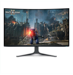 Alienware AW3225QF 32" 4K UHD (3840x2160) 1700R Monitor Gaming Curvo, 240Hz, QD OLED, 0.03ms, NVIDIA G-SYNC Compatible