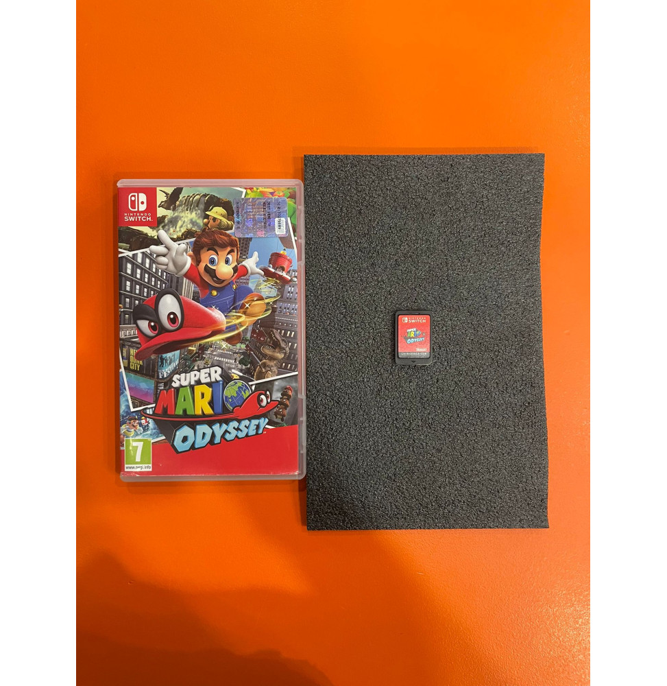 Super Mario Odyssey - Nintendo Switch - Ed. Ita - Usato come nuovo