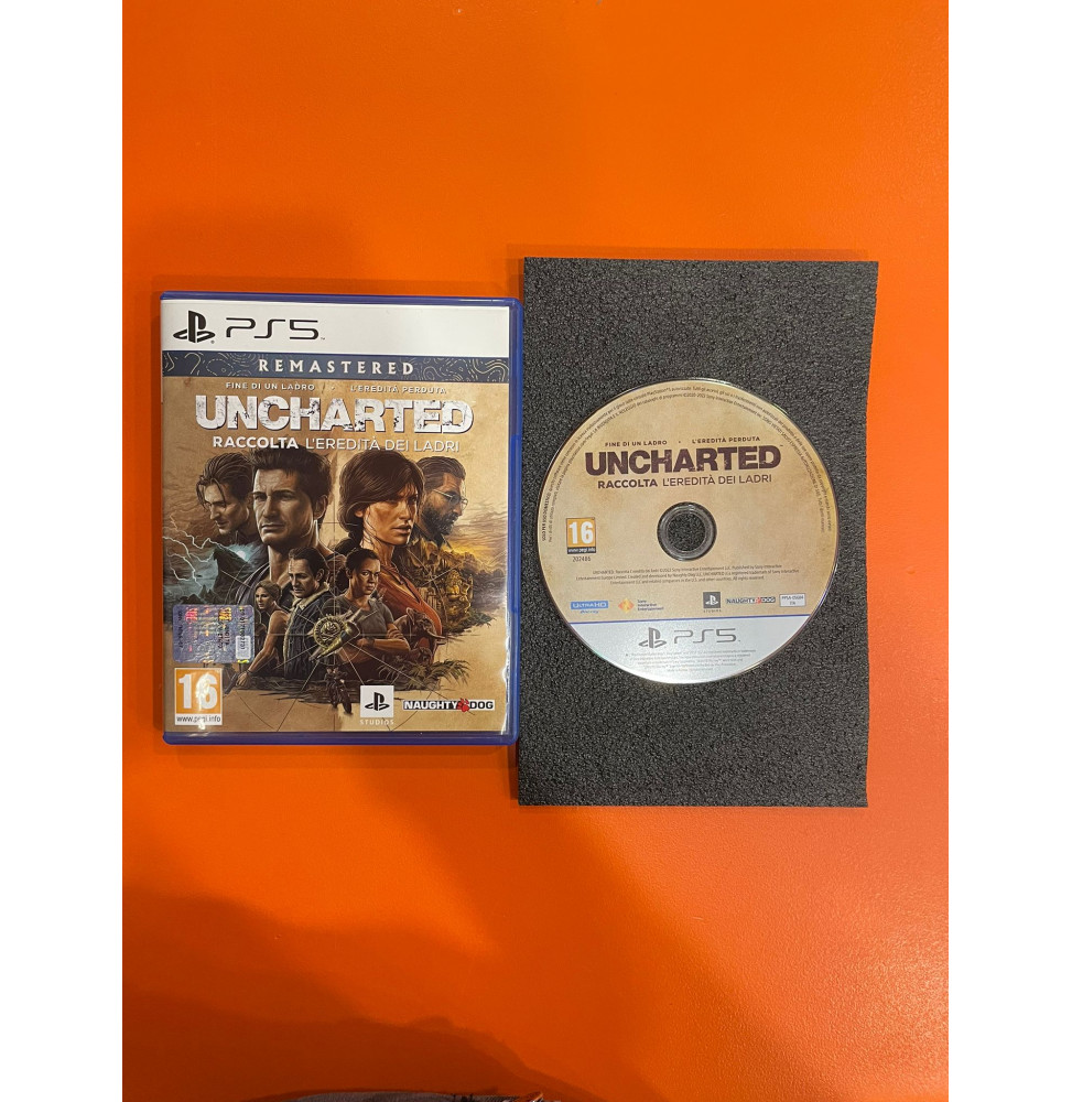 PS5 - Uncharted: Raccolta L'Eredità dei Ladri Remastered - Playstation 5 - Usato come nuovo