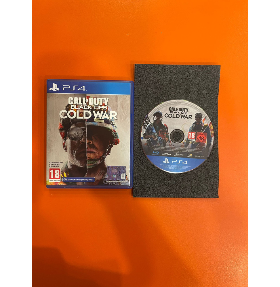 PS4 - Call of Duty Black Ops Cold War - Playstation 4 - Ed Ita - Usato come nuovo