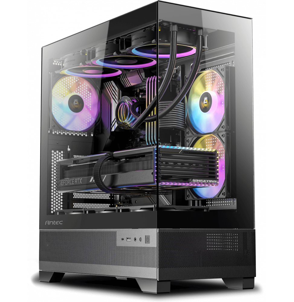 PC Gaming Falcon T18 AMD Ryzen 5 9600X - NVidia RTX 4070 12GB - 32GB DDR5 - SSD M2 1TB - Liquid