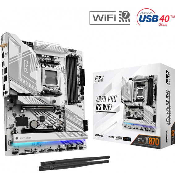 ASROCK X870 Pro RS WiFi (AM5) (D)