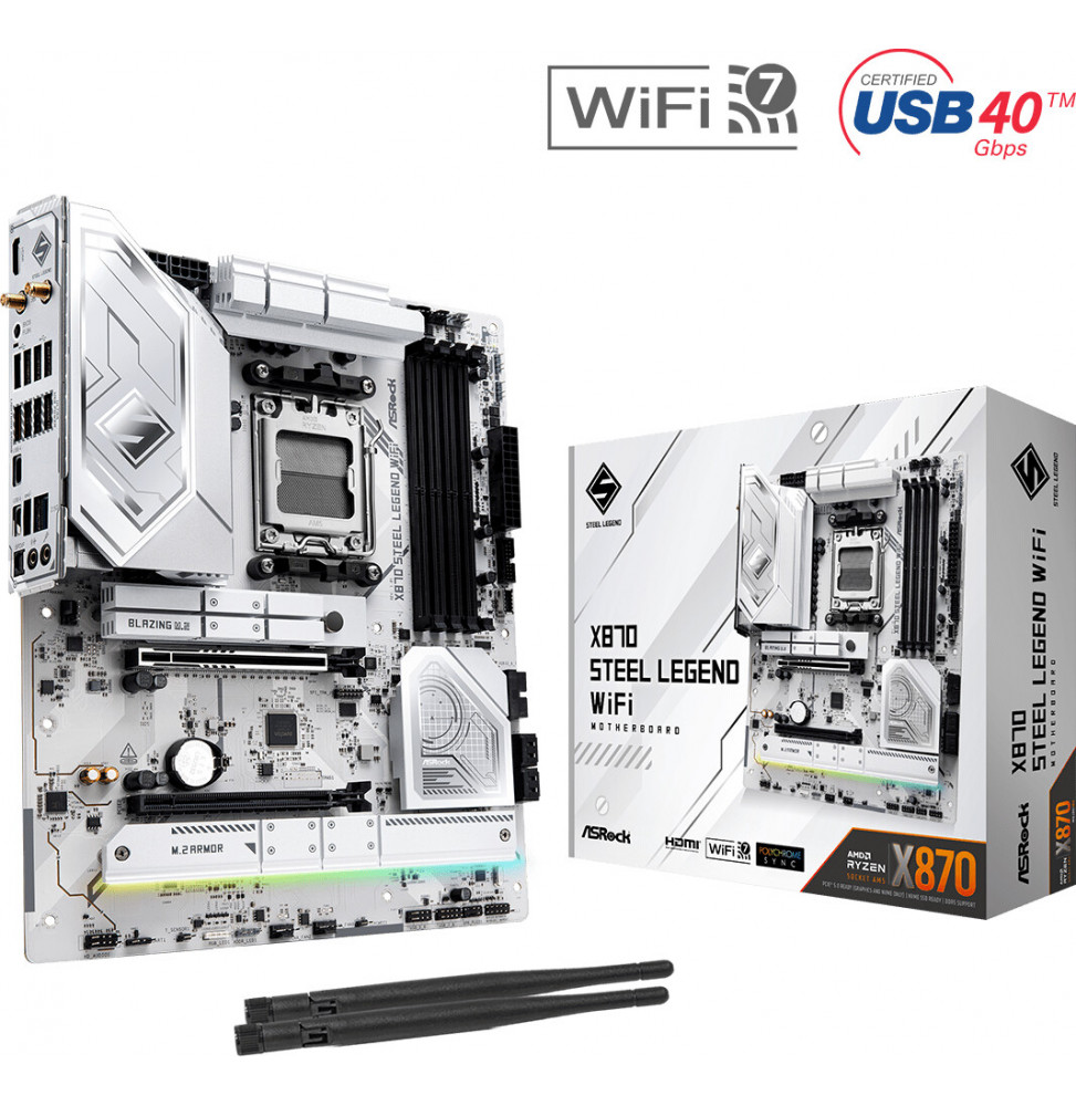 ASROCK X870 Steel Legend WiFi (AM5) (D)