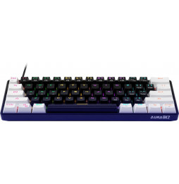 Tastiera Gaming GAMDIAS AURA GK2 IT BW MECCANICA DUAL-COLOR KEYCAP - Switch Red