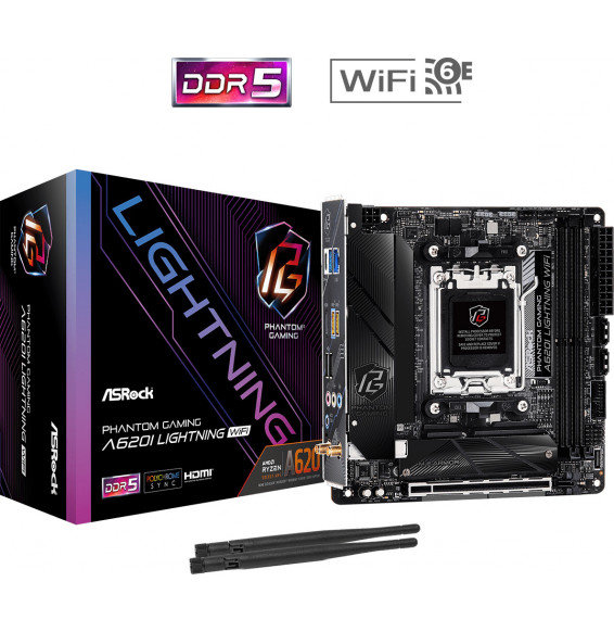 ASROCK A620I Lightning Wifi(AM5) (D)