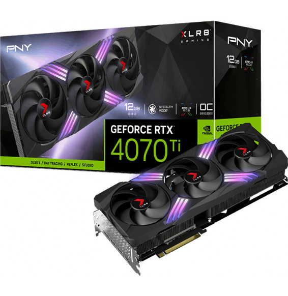 VGA PNY GeForce® RTX 4070 TI SUPER 16GB XLR8 Gaming Verto OC