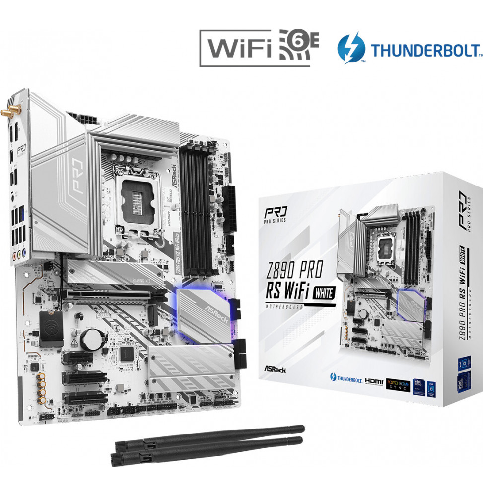 ASROCK Z890 Pro RS WiFi White (1851) (D)