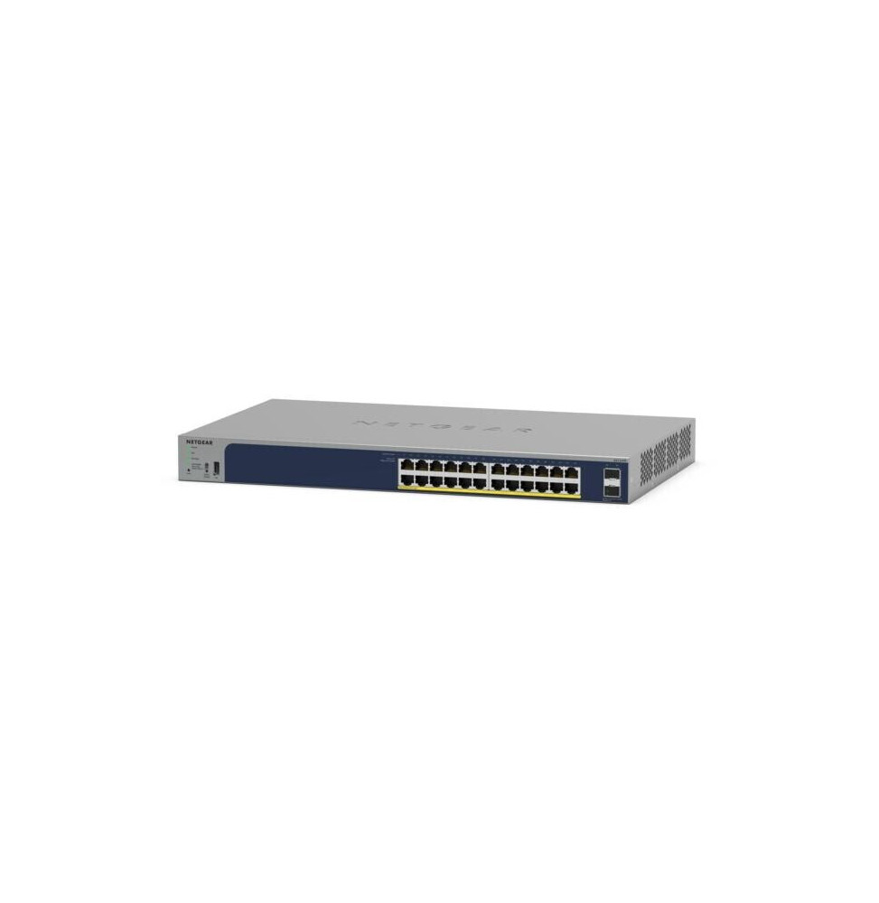 NETGEAR Switch Desktop 24-port 10/100/1000 GS724TP-300EUS