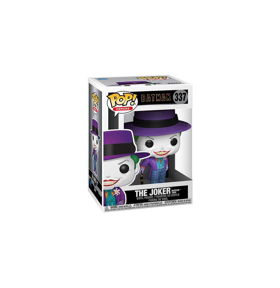 FUNKO POP Batman 1989 The Joker Cappello w/Chase 337